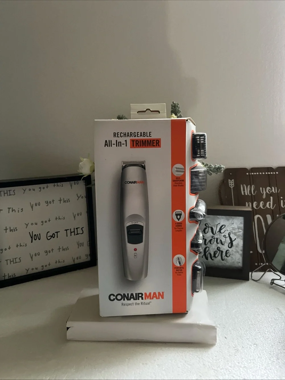 Rechargeable All-In-1 Trimmer in Silver